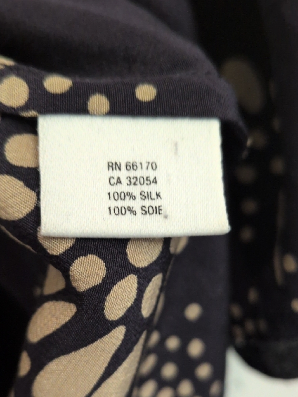 Maeve Silk Navy Gingko Print Wrap Dress - Picture 9 of 12